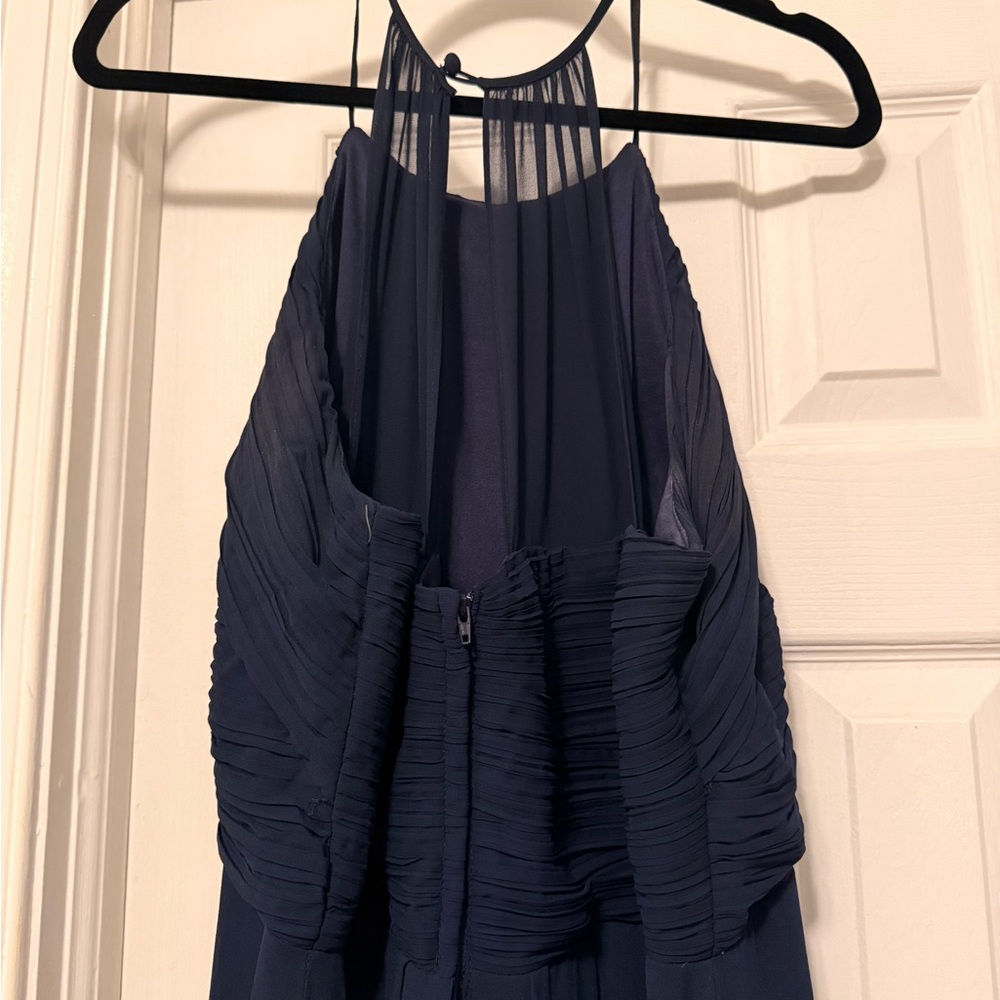 Bill Levkoff Midnight Blue Maxi Dress - Picture 3 of 5